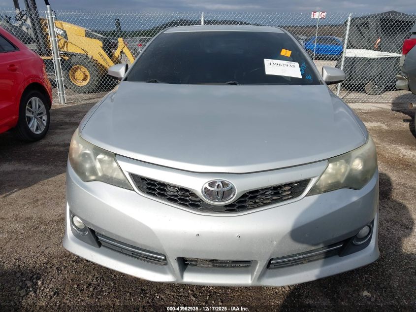 2013 Toyota Camry Se VIN: 4T1BF1FK1DU296243 Lot: 43962935