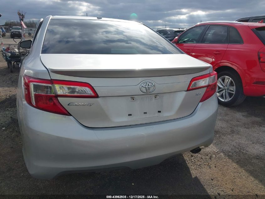 2013 Toyota Camry Se VIN: 4T1BF1FK1DU296243 Lot: 43962935