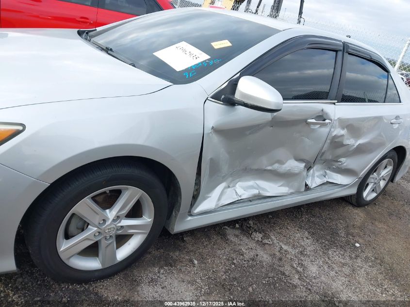 2013 Toyota Camry Se VIN: 4T1BF1FK1DU296243 Lot: 43962935