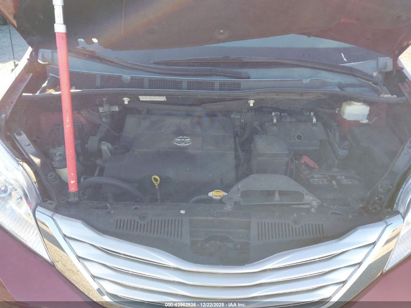 2014 Toyota Sienna Xle V6 8 Passenger VIN: 5TDYK3DC6ES467589 Lot: 43962936