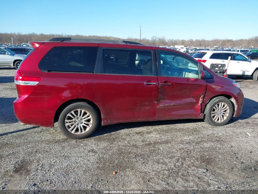 2014 Toyota Sienna Xle V6 8 Passenger VIN: 5TDYK3DC6ES467589 Lot: 43962936