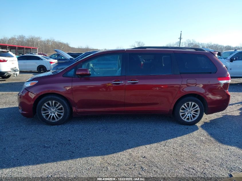 2014 Toyota Sienna Xle V6 8 Passenger VIN: 5TDYK3DC6ES467589 Lot: 43962936