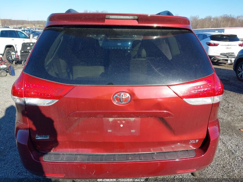 2014 Toyota Sienna Xle V6 8 Passenger VIN: 5TDYK3DC6ES467589 Lot: 43962936