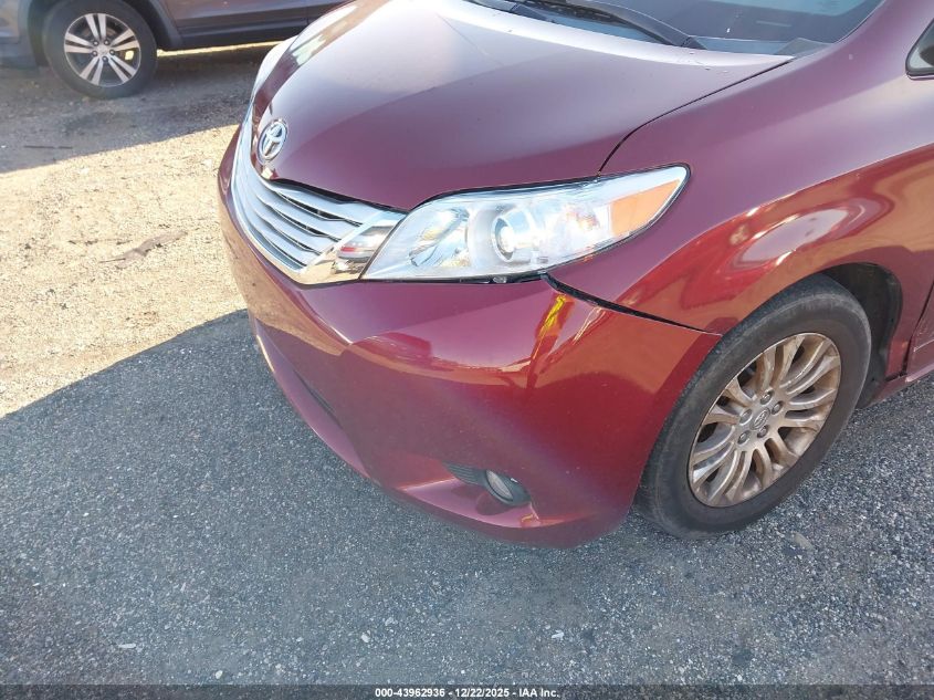 2014 Toyota Sienna Xle V6 8 Passenger VIN: 5TDYK3DC6ES467589 Lot: 43962936