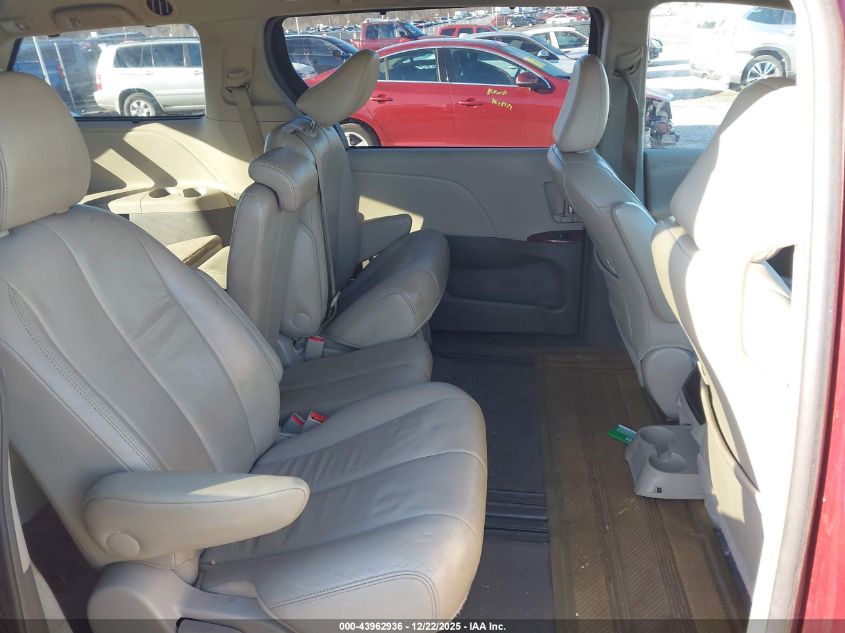 2014 Toyota Sienna Xle V6 8 Passenger VIN: 5TDYK3DC6ES467589 Lot: 43962936