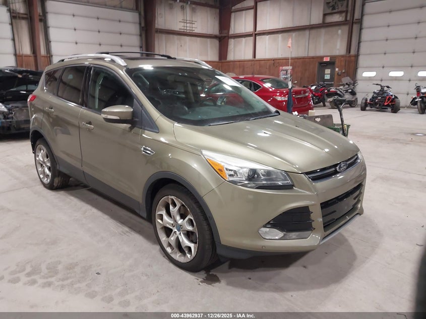 1FMCU0J97DUA83404 2013 Ford Escape Titanium auction photo 1