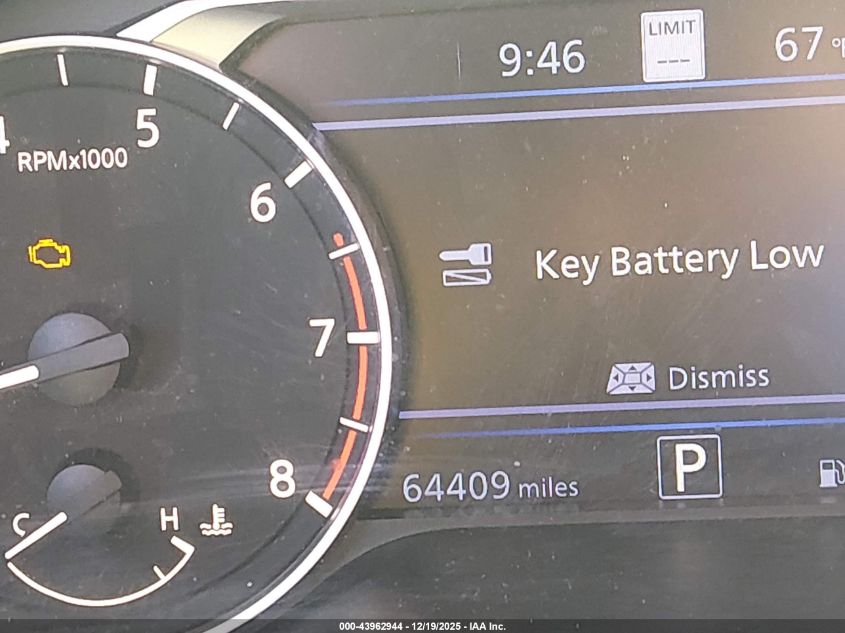 2020 Nissan Altima Sl Intelligent Awd VIN: 1N4BL4EW2LN300009 Lot: 43962944