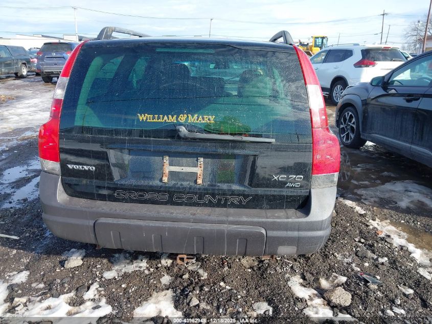 2004 Volvo Xc70 2.5T VIN: YV1SZ59H741131554 Lot: 43962948