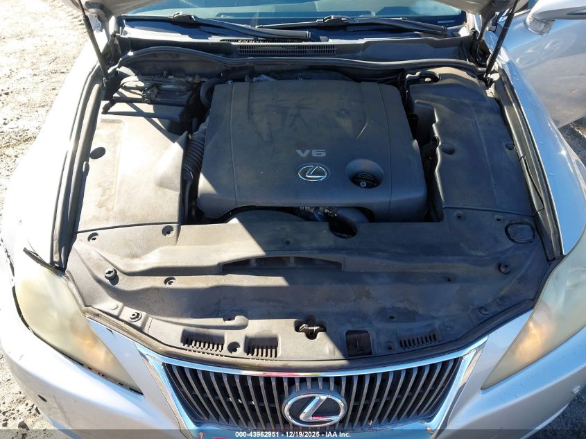 2009 Lexus Is 250 VIN: JTHBK262X95091932 Lot: 43962951