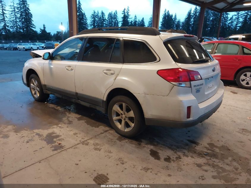 2013 Subaru Outback 2.5I Limited