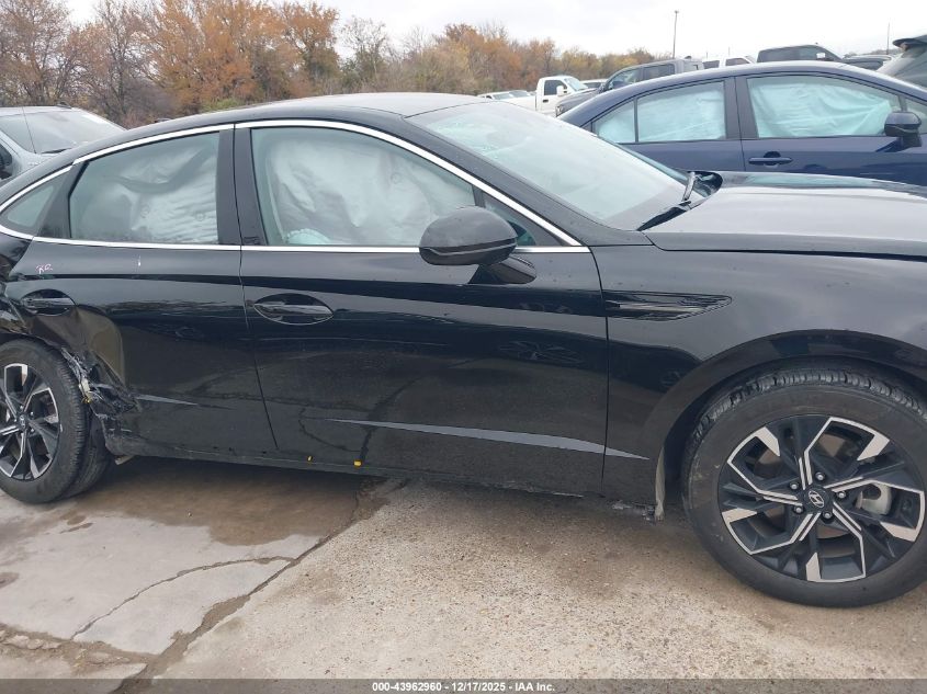 2025 Hyundai Sonata Sel VIN: KMHL64JA3SA490341 Lot: 43962960