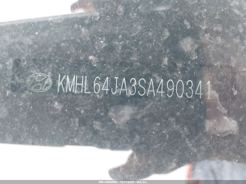 2025 Hyundai Sonata Sel VIN: KMHL64JA3SA490341 Lot: 43962960