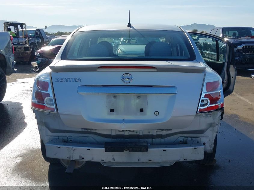 2011 Nissan Sentra 2.0S VIN: 3N1AB6AP4BL721721 Lot: 43962966