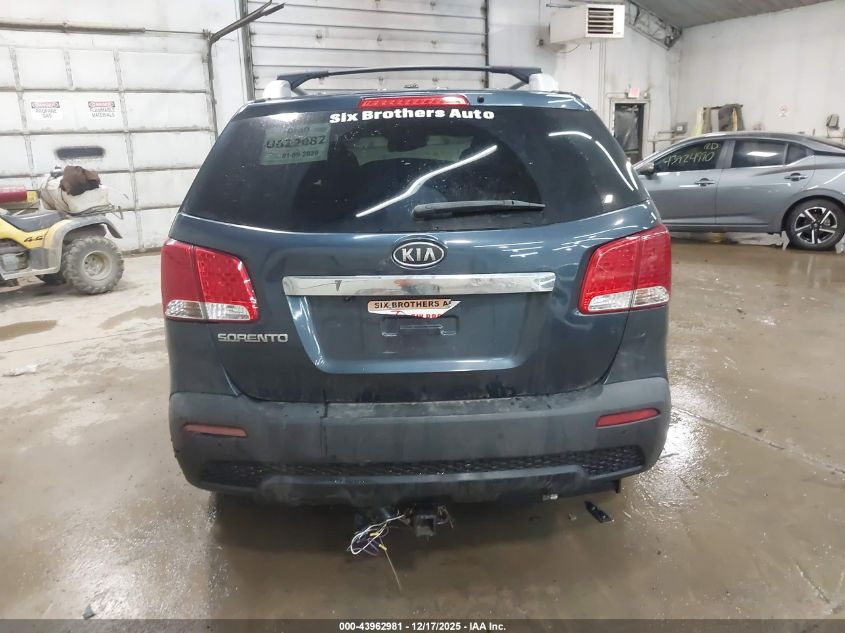2011 Kia Sorento Lx VIN: 5XYKTDA15BG115608 Lot: 43962981
