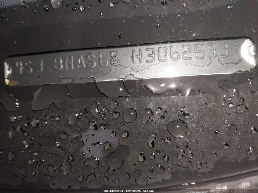 2017 Subaru Legacy 2.5I Sport VIN: 4S3BNAS68H3062533 Lot: 43962983