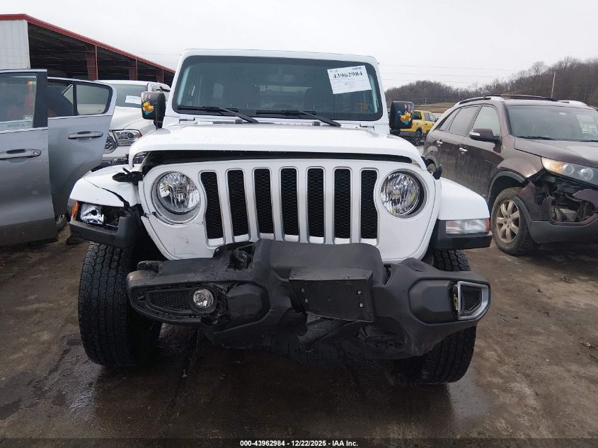 2021 Jeep Wrangler Unlimited Sahara VIN: 1C4HJXEN4MW808660 Lot: 43962984