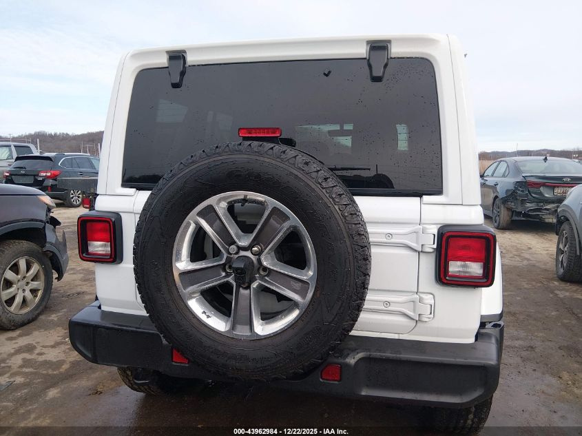 2021 Jeep Wrangler Unlimited Sahara VIN: 1C4HJXEN4MW808660 Lot: 43962984