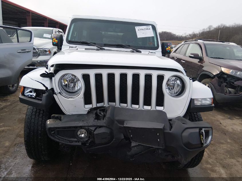 2021 Jeep Wrangler Unlimited Sahara VIN: 1C4HJXEN4MW808660 Lot: 43962984