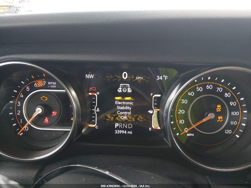 2021 Jeep Wrangler Unlimited Sahara VIN: 1C4HJXEN4MW808660 Lot: 43962984