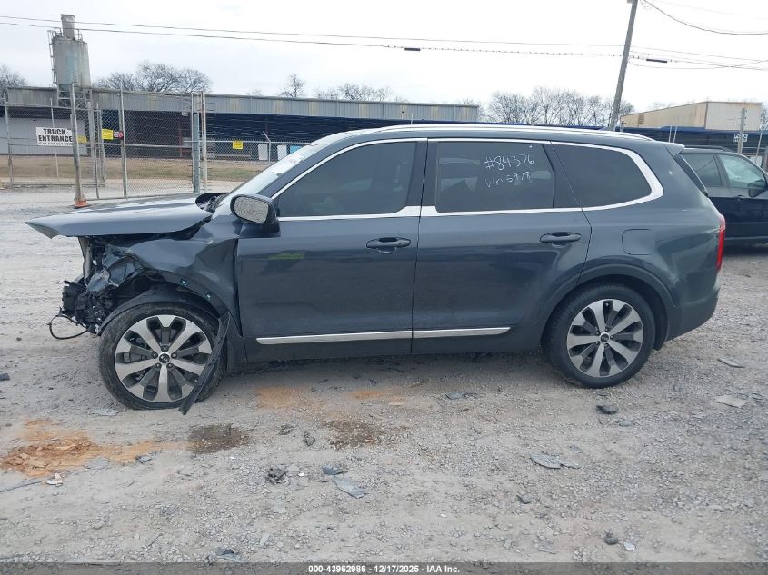 2021 Kia Telluride Ex VIN: 5XYP34HC2MG165978 Lot: 43962986