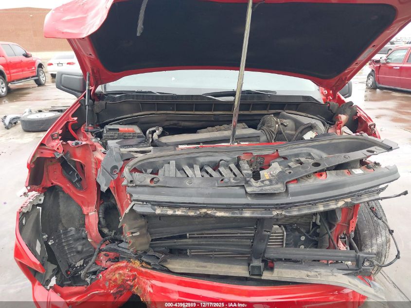 2022 Chevrolet Silverado 1500 2Wd Short Bed Custom VIN: 3GCPABEK3NG580459 Lot: 43962989