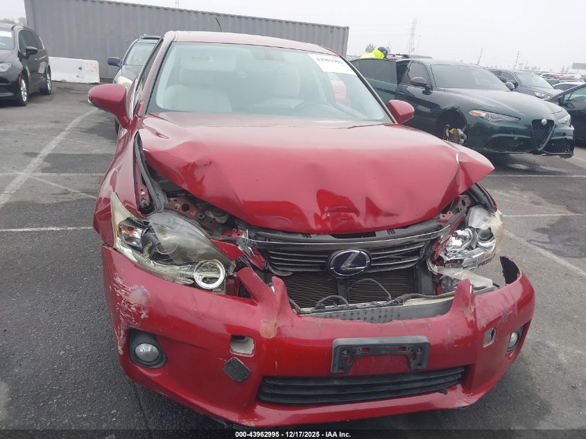 2011 Lexus Ct 200H Premium VIN: JTHKD5BH8B2044038 Lot: 43962995