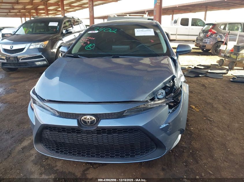 2021 Toyota Corolla Le VIN: 5YFEPMAE6MP211413 Lot: 43962996