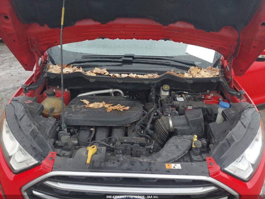 2020 Ford Ecosport Se VIN: MAJ6S3GL8LC391834 Lot: 43962997