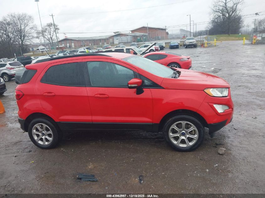 2020 Ford Ecosport Se VIN: MAJ6S3GL8LC391834 Lot: 43962997