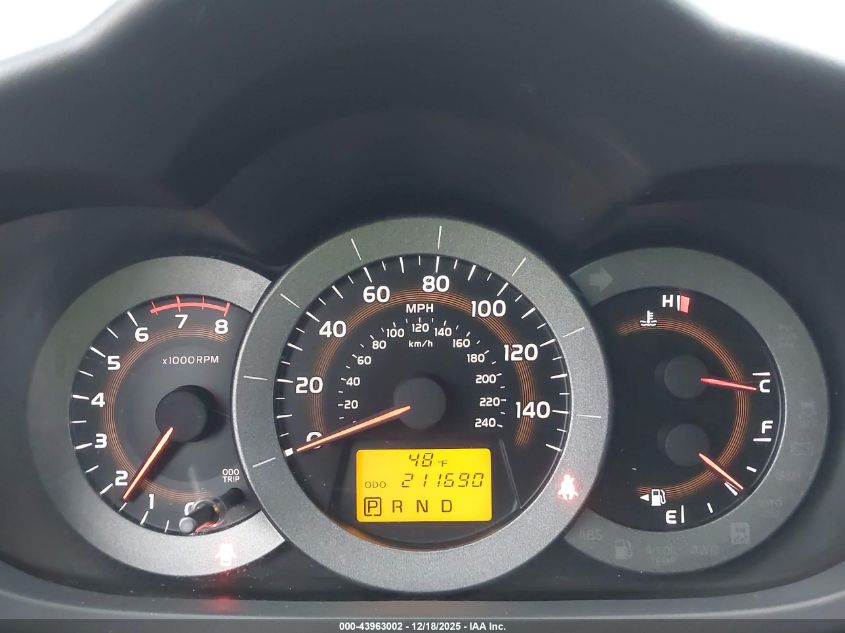 2009 Toyota Rav4 Sport V6 VIN: JTMBK32V895072724 Lot: 43963002