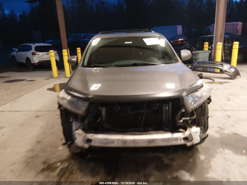 2013 Toyota Highlander Hybrid Base V6 VIN: JTEBC3EH4D2013288 Lot: 43963004