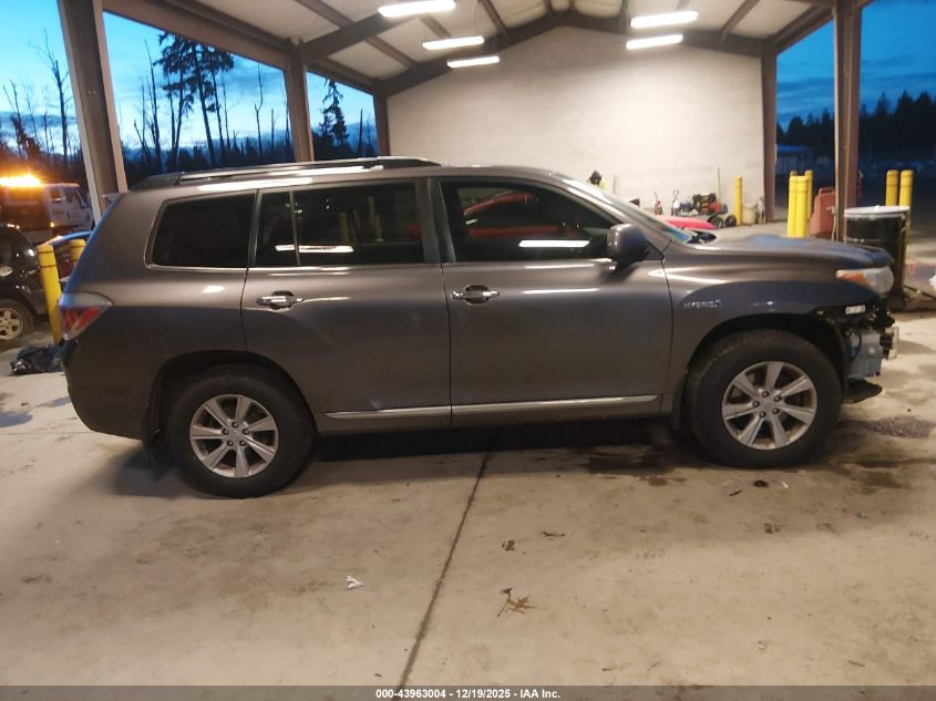 2013 Toyota Highlander Hybrid Base V6 VIN: JTEBC3EH4D2013288 Lot: 43963004