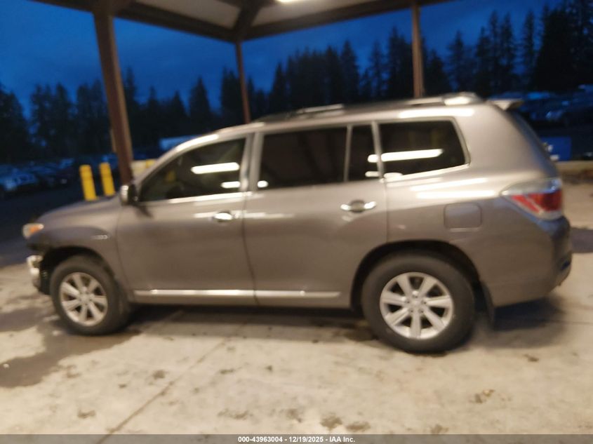 2013 Toyota Highlander Hybrid Base V6 VIN: JTEBC3EH4D2013288 Lot: 43963004