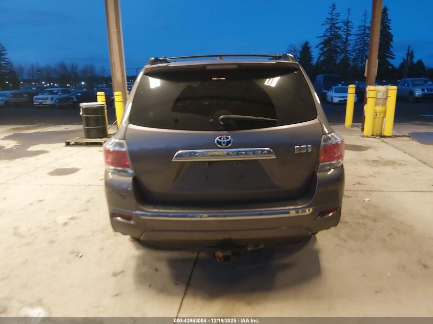 2013 Toyota Highlander Hybrid Base V6 VIN: JTEBC3EH4D2013288 Lot: 43963004