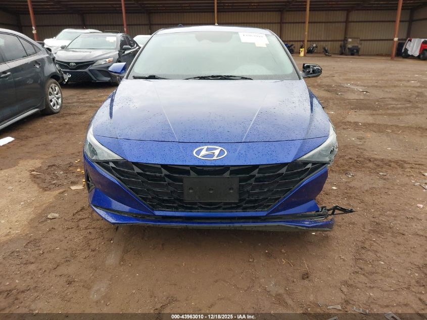 2021 Hyundai Elantra Sel VIN: 5NPLM4AG8MH028996 Lot: 43963010