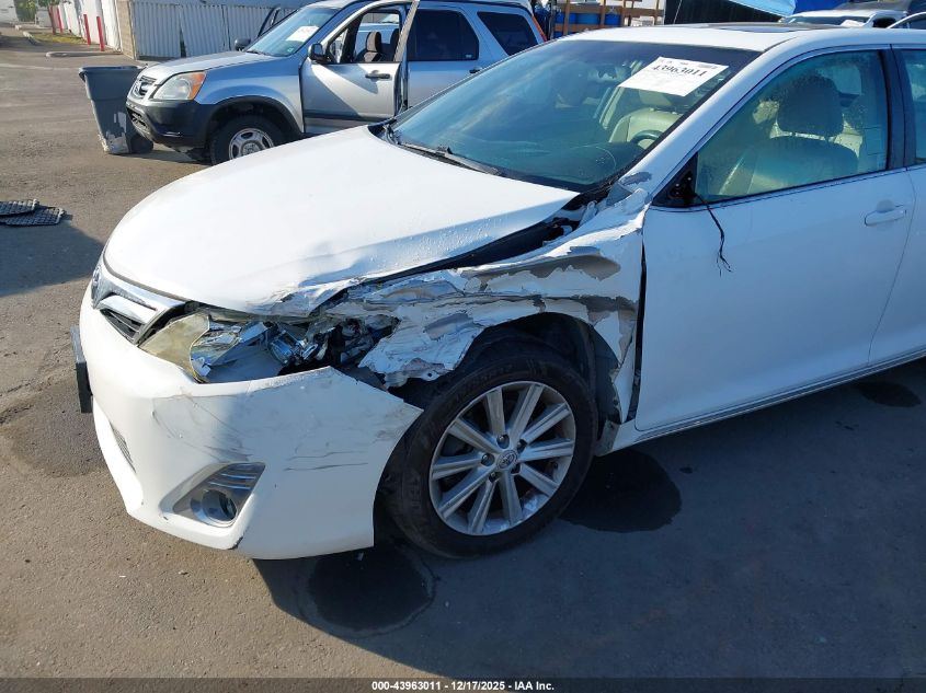 2012 Toyota Camry Xle V6 VIN: 4T1BK1FK2CU505807 Lot: 43963011