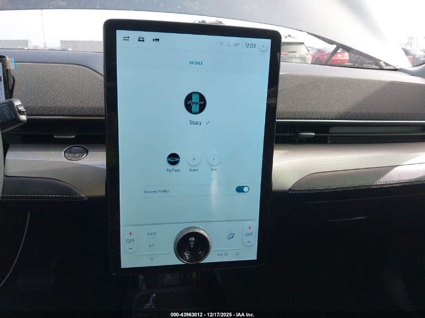 2021 Ford Mustang Mach-E California Route 1 VIN: 3FMTK2R76MMA05933 Lot: 43963012