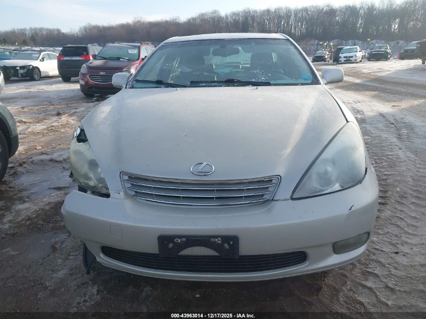2003 Lexus Es 300 VIN: JTHBF30G930101384 Lot: 43963014