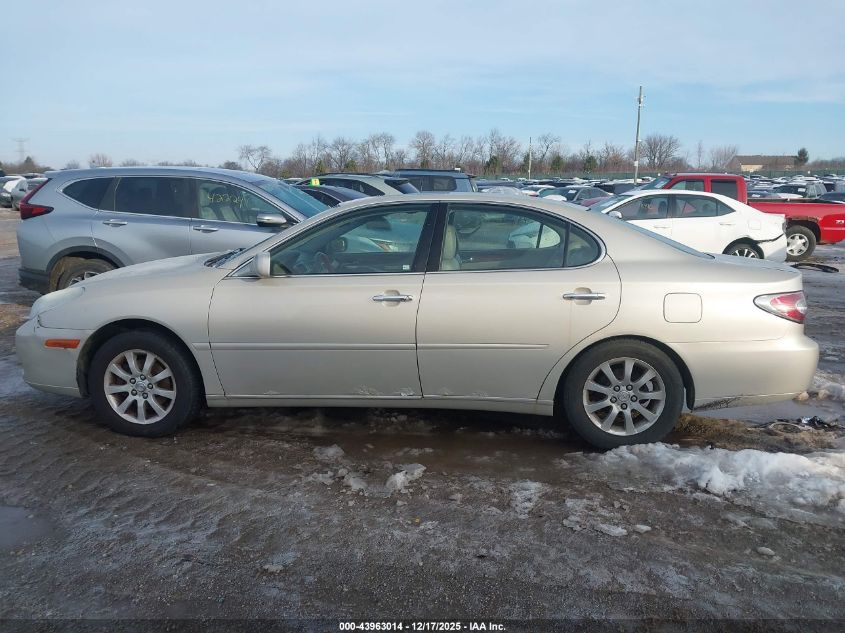 2003 Lexus Es 300 VIN: JTHBF30G930101384 Lot: 43963014