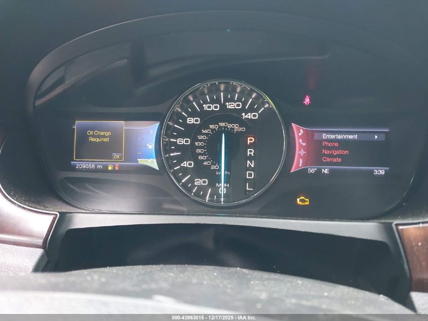 2013 Ford Edge Limited VIN: 2FMDK3K98DBB30259 Lot: 43963015