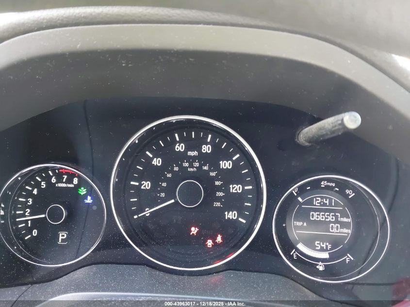 2019 Honda Hr-V Lx VIN: 3CZRU6H39KG730107 Lot: 43963017