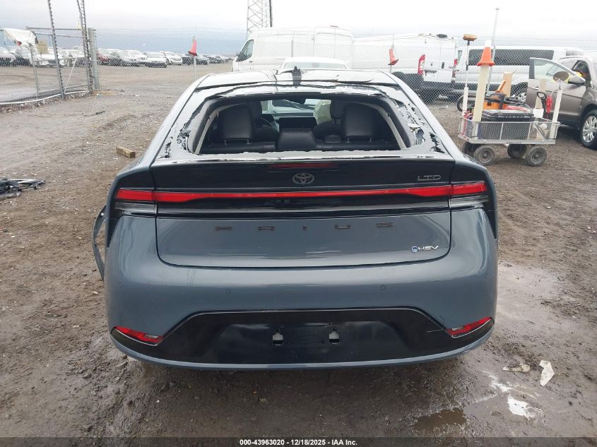 2024 Toyota Prius Limited VIN: JTDACAAU3R3038823 Lot: 43963020