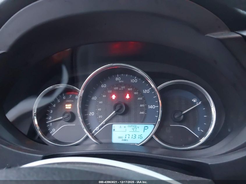 2014 Toyota Corolla Le Plus VIN: 2T1BURHE8EC226026 Lot: 43963021