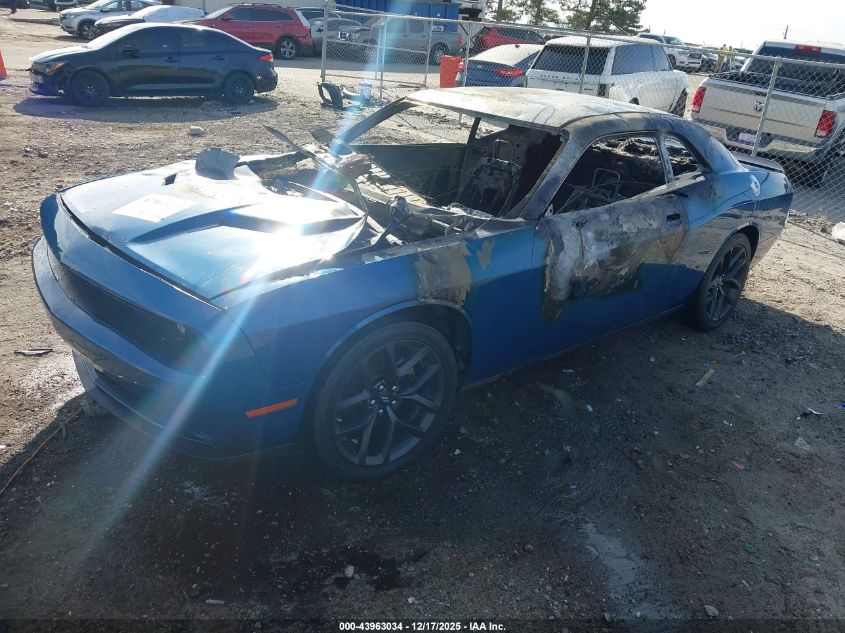 2022 Dodge Challenger Sxt VIN: 2C3CDZAGXNH132191 Lot: 43963034
