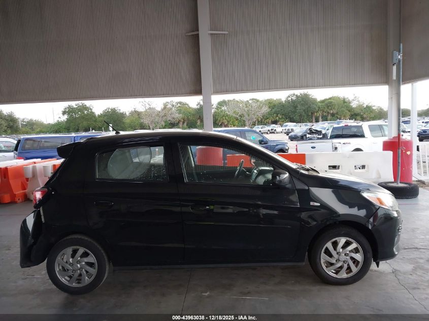 2022 Mitsubishi Mirage Le VIN: ML32AUHJ9NH008720 Lot: 43963038