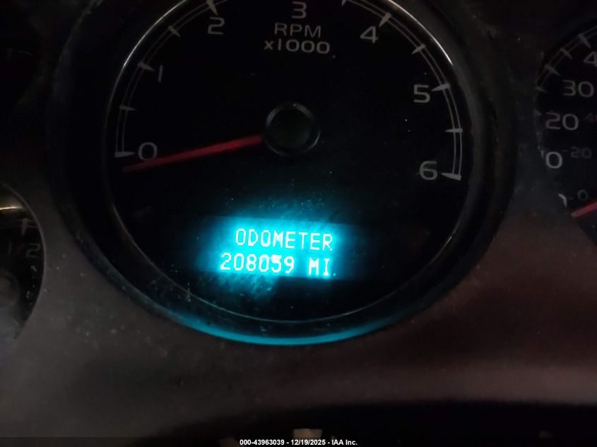 2007 Chevrolet Tahoe Lt VIN: 1GNFK130X7J296520 Lot: 43963039