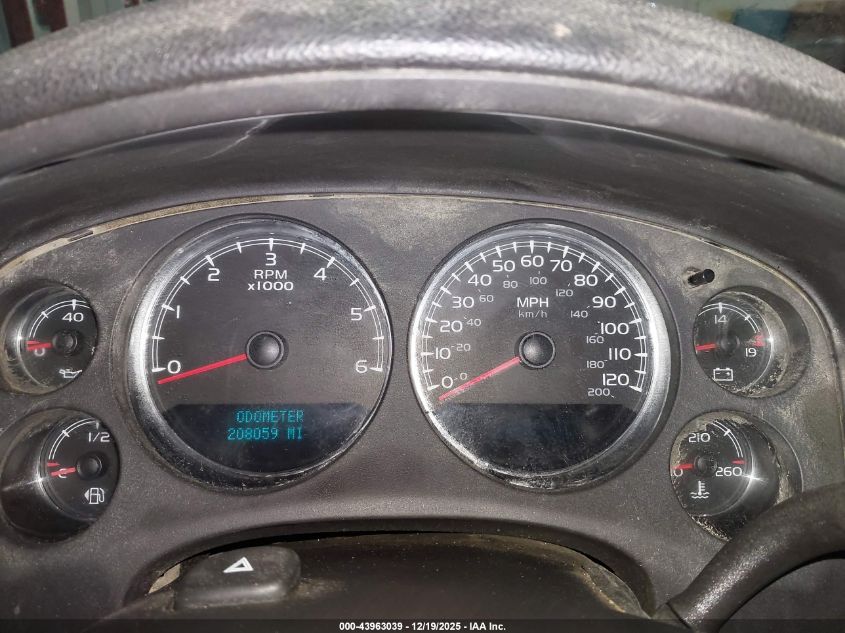 2007 Chevrolet Tahoe Lt VIN: 1GNFK130X7J296520 Lot: 43963039