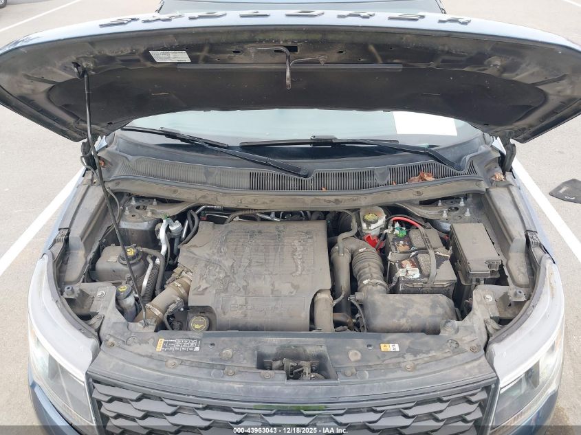 2019 Ford Explorer Sport VIN: 1FM5K8GT4KGA42272 Lot: 43963043