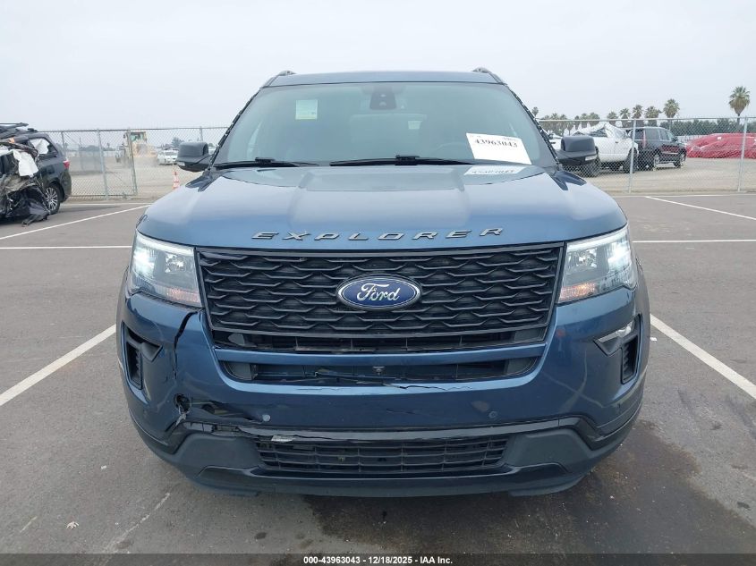 2019 Ford Explorer Sport VIN: 1FM5K8GT4KGA42272 Lot: 43963043