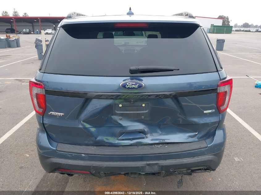 2019 Ford Explorer Sport VIN: 1FM5K8GT4KGA42272 Lot: 43963043